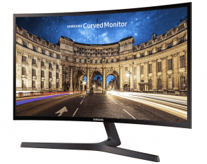 Curved Computer Monitor