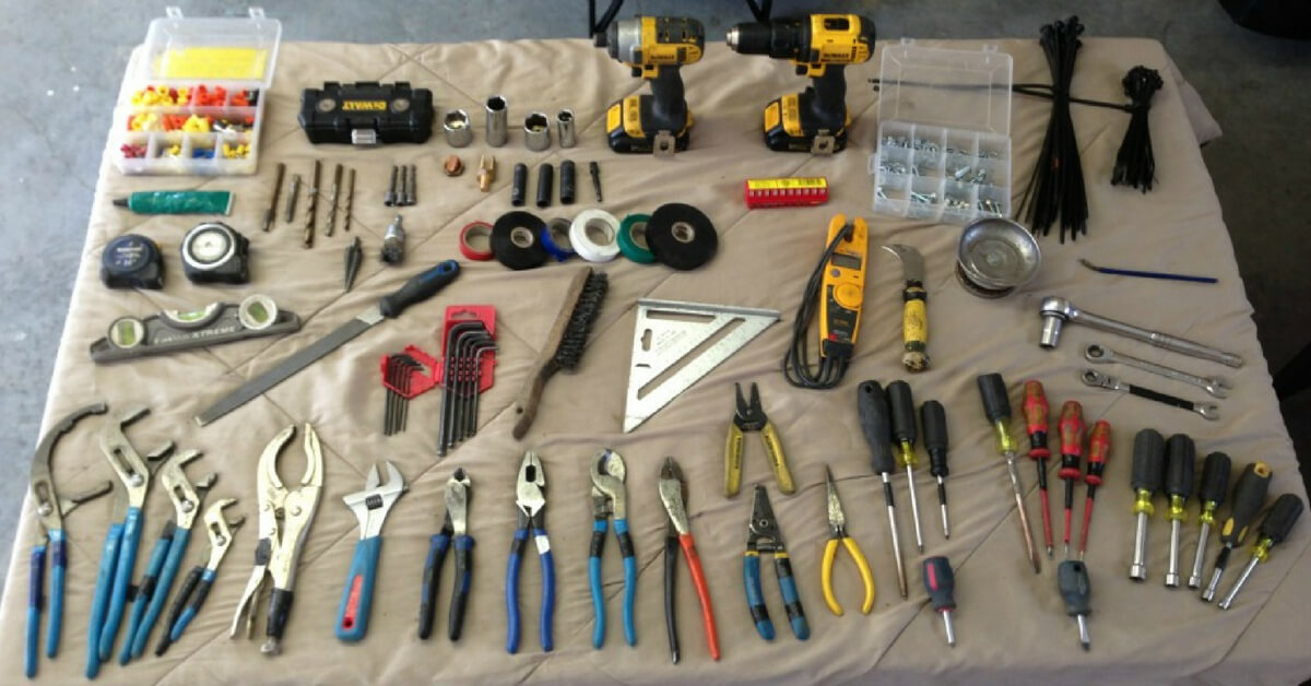 The Must-Have Tools List for Every Man